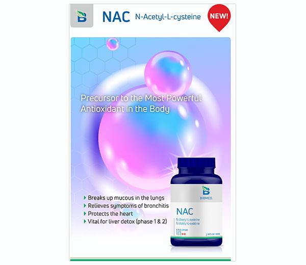 NAC (N-Acetyl-L-cysteine) 120 caps