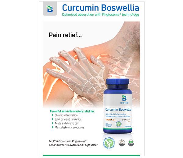 Curcumin Boswellia Phytosome 60 capsules