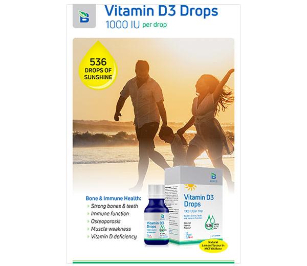 Vitamin D3 Drops 15 ml