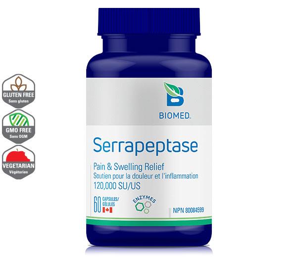 Serrapeptase 120,000 SU 60 caps